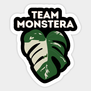 TEAM MONSTERA Sticker